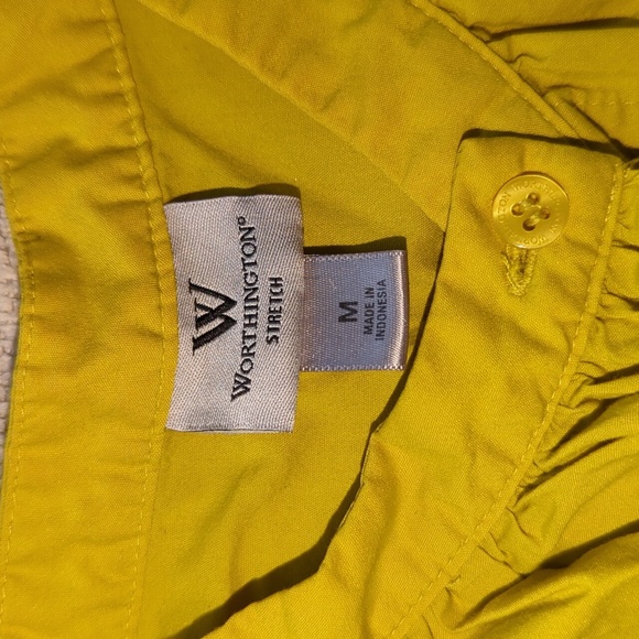 Yellow Ruffle Top - Picture 2 of 2